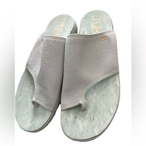 Ryka Margo Toe Loop Mint Sandal Sz 12